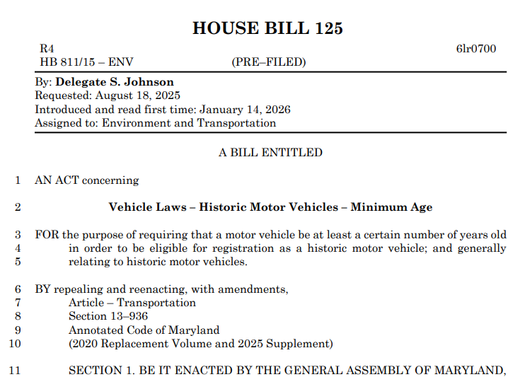 House Bill 125