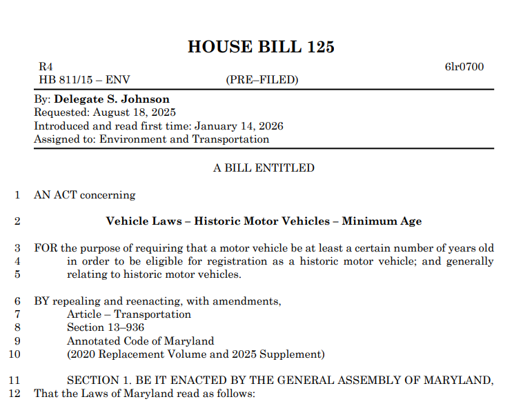 House Bill 125