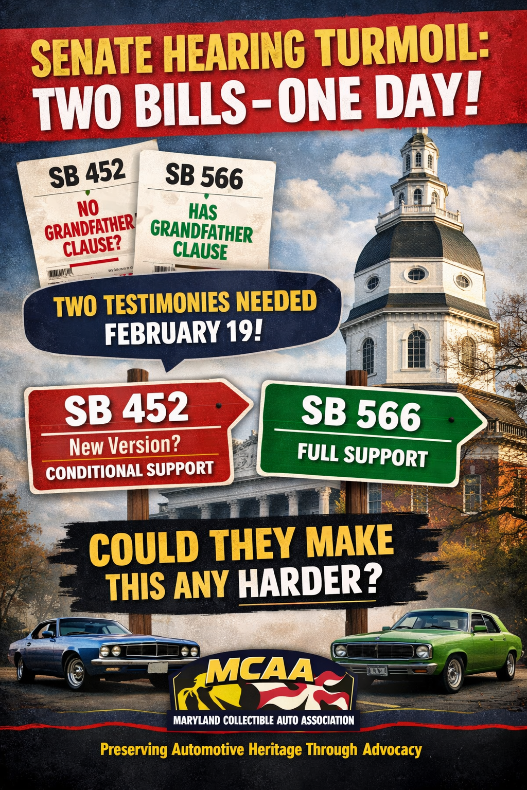 Maryland Historic Plates - Bill Updates