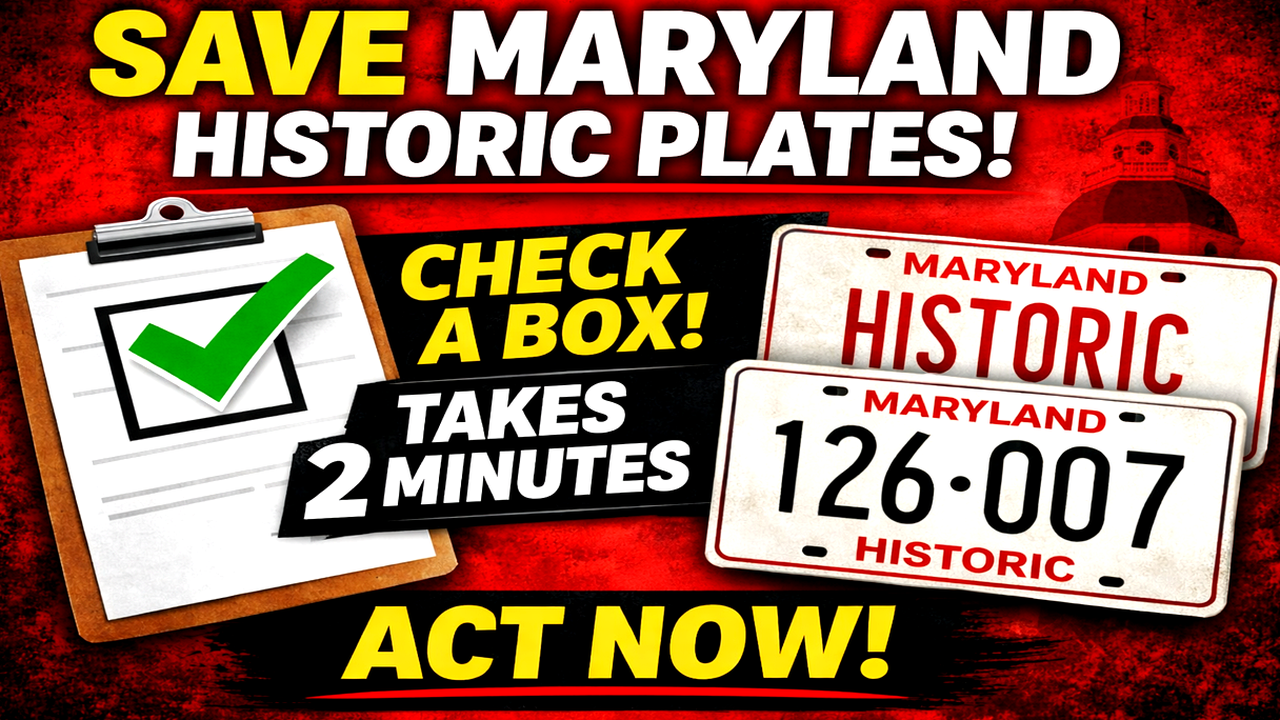 Maryland Historic Plates - make your voice heard 2