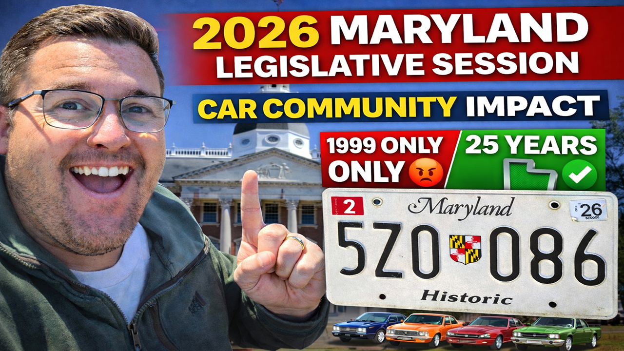 Historic Plates in Maryland - Car Community Fights Back