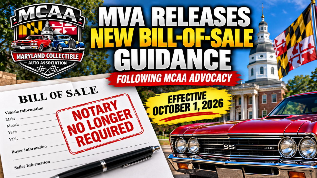 Maryland No Notary Required Bill of Sale